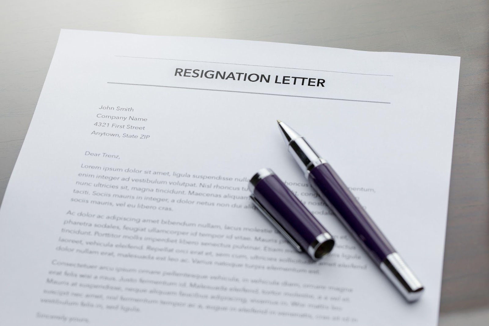 如何写一封完美的辞职信
