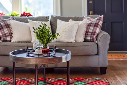 living room of a modern farmhouse