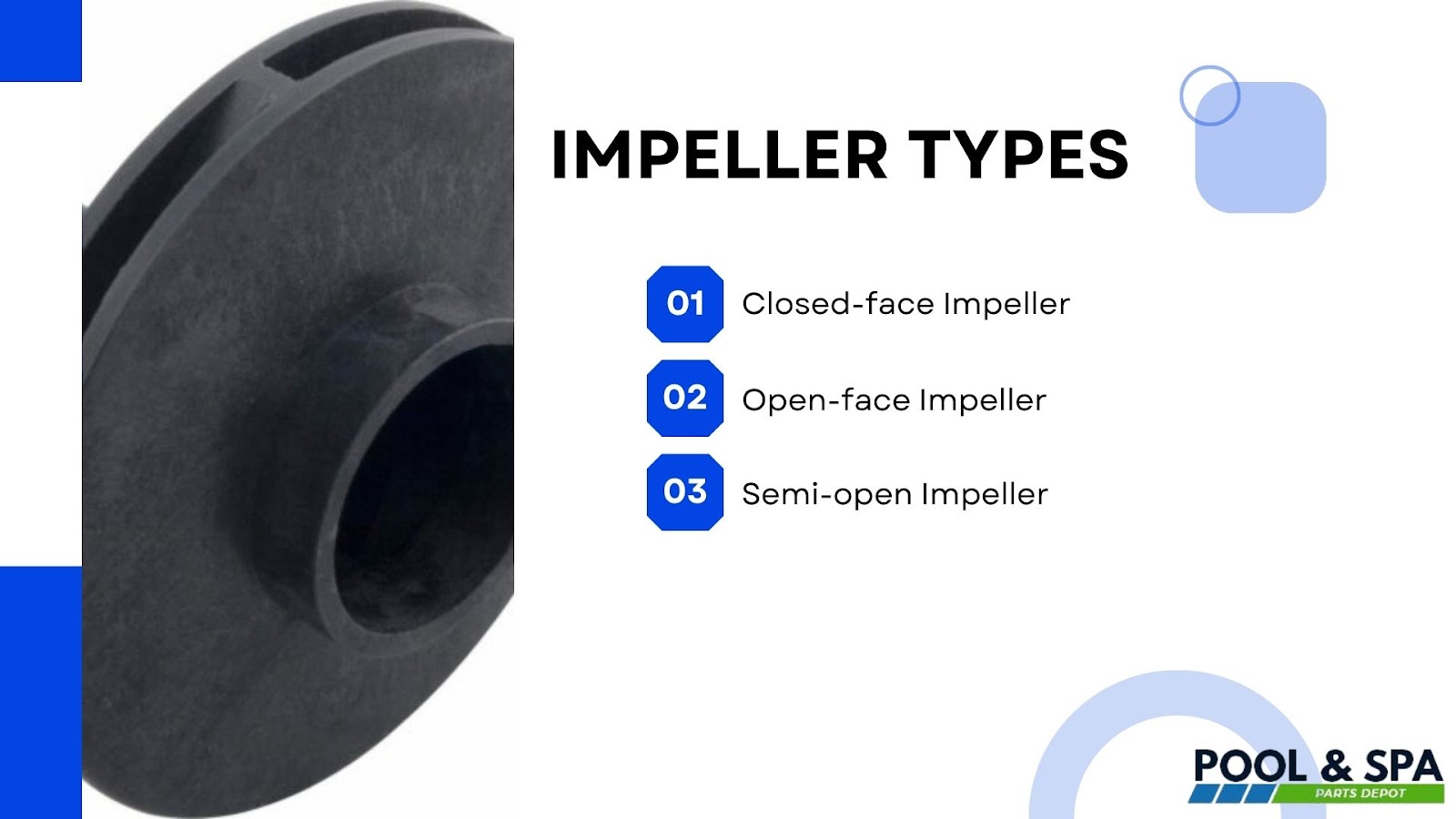 Types of Pool Pump Impellers