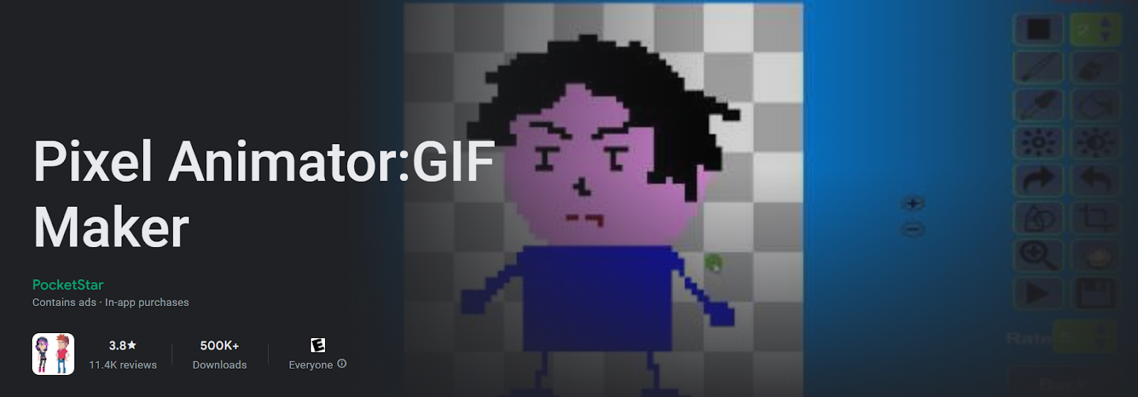 pixel animator gif maker app