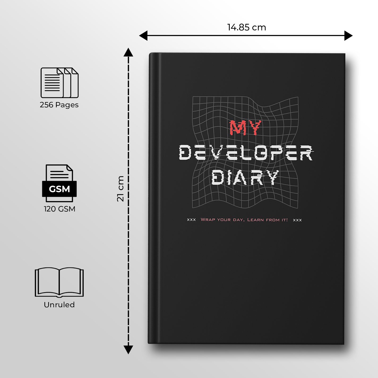 Developer Diary is now available as paper notebook