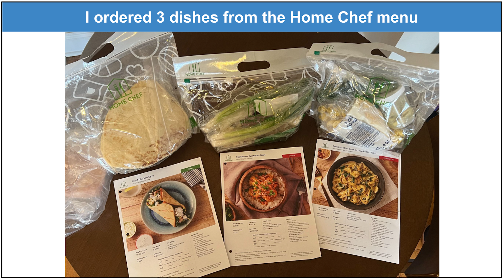 Have you Tried Home Chef Oven Ready Meal Kits?
