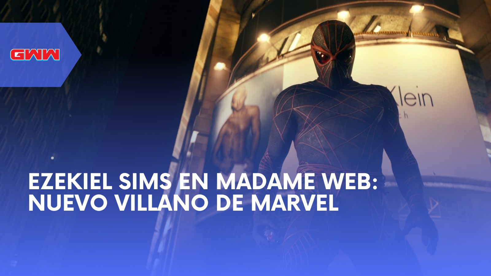 Ezekiel Sims en Madame Web: Nuevo Villano de Marvel