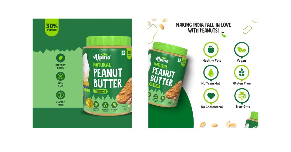ALPINO Natural Peanut Butter