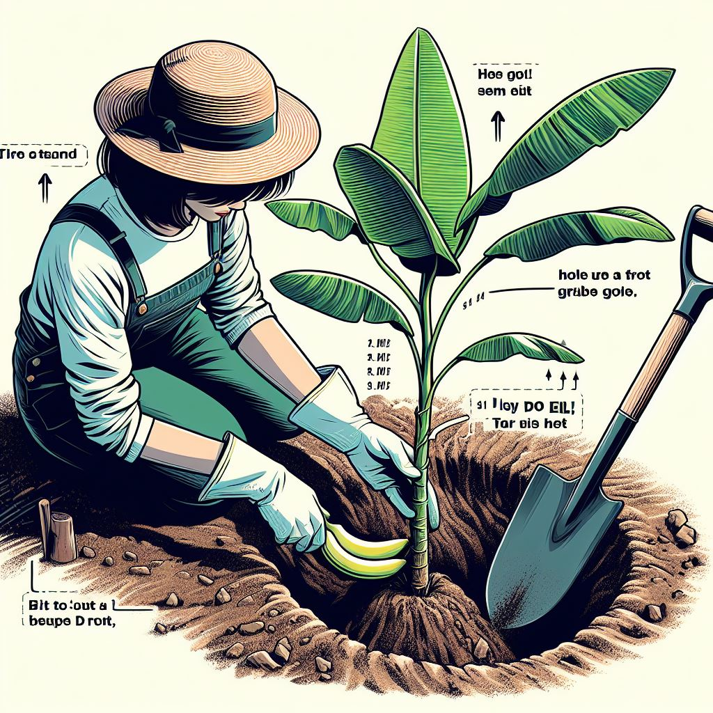 Como plantar banana