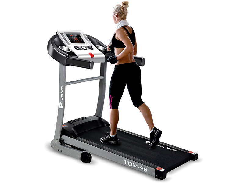 PowerMax TDM-98 Motorized Treadmill for home - Best Treadmill 2023