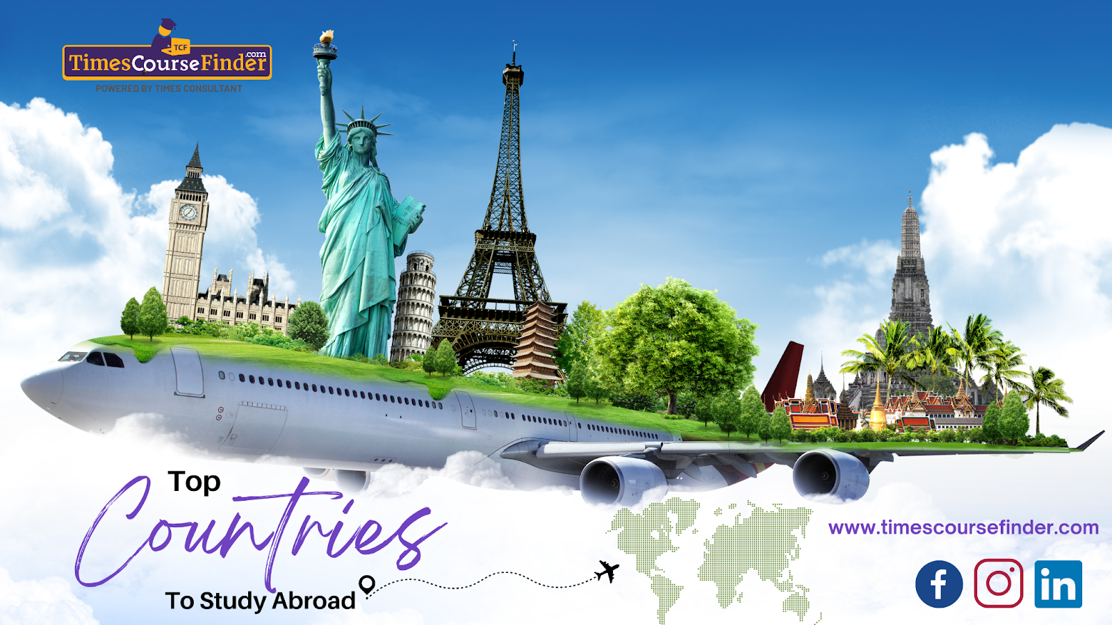 Top countries to study abroad