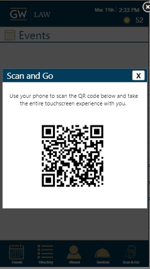 Scan & Go Tab - QR Tab