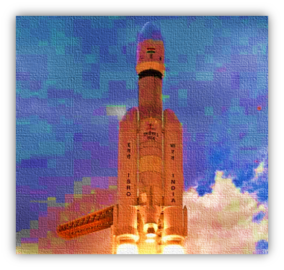 श्रीहरिकोटा के सतीश धवन अंतरिक्ष केंद्र से चंद्रयान-3 मिशन का सफल प्रक्षेपण