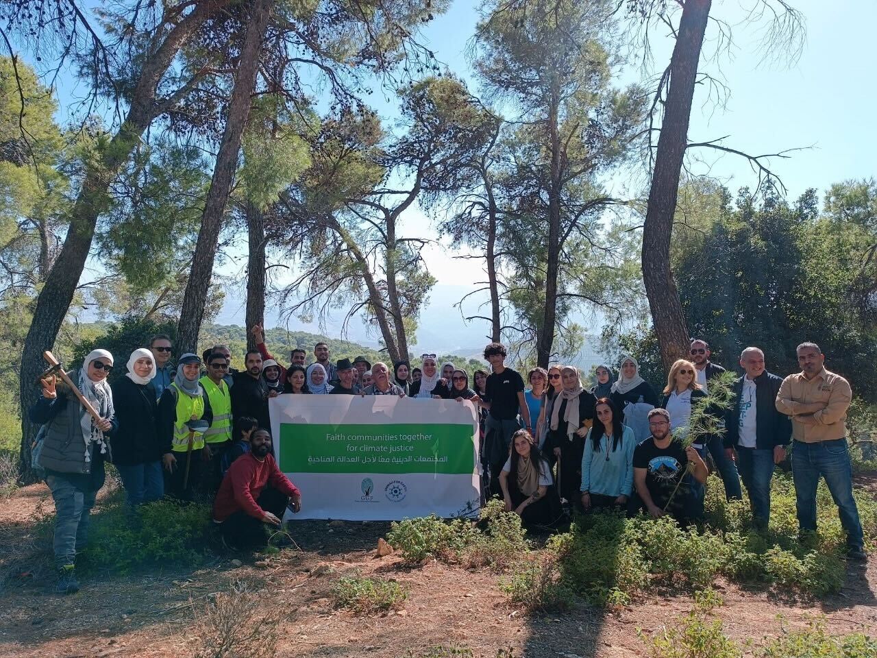 جمعية الجيل الأخضر البيئية في الأردن، مبادرة لإعادة التشجير في محميّة دبين