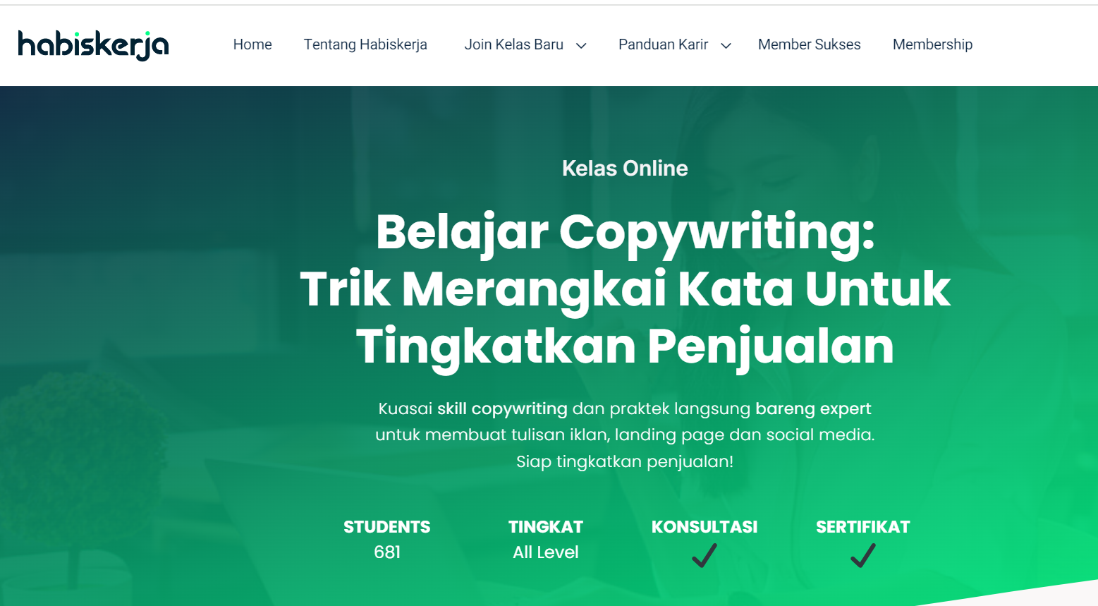 bootcamp copywriting habiskerja