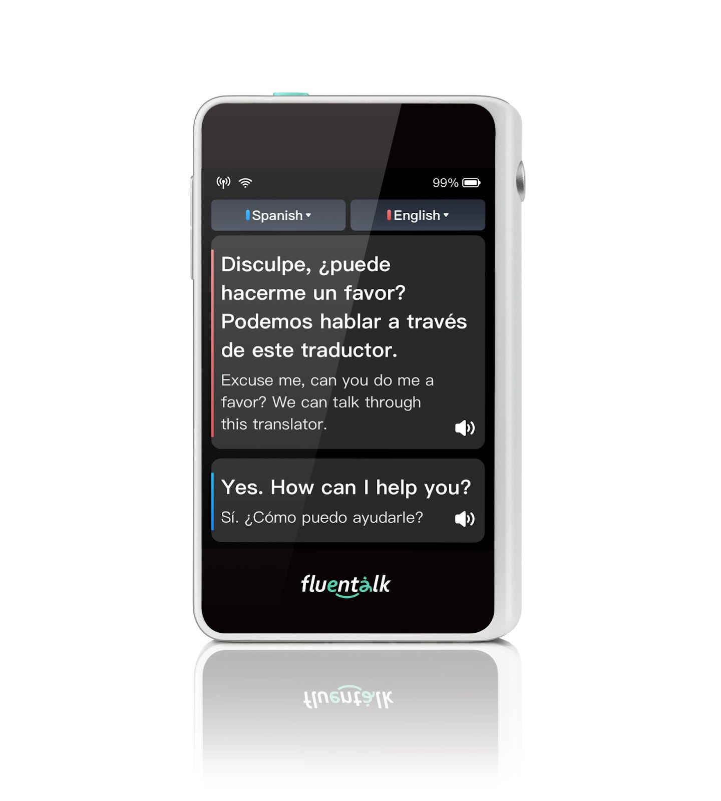 Fluentalk T1 Mini Handheld Translator