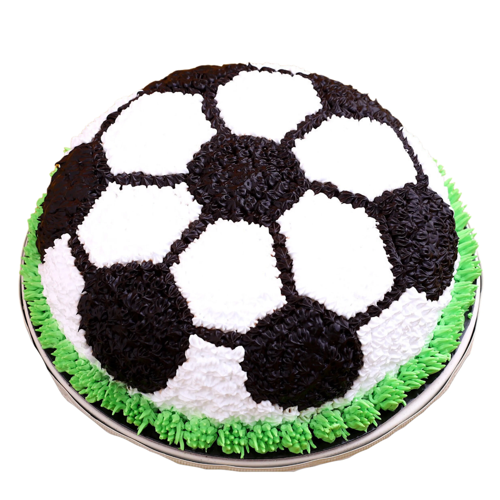Football Chocolate Designer Cake by Belly Amy's