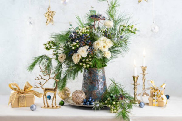 Bouquets for Your Christmas Table