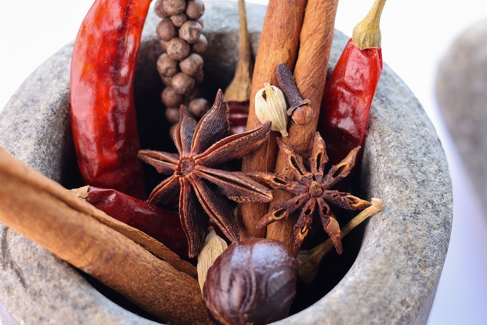 whole spices for Lucknowi Biryani
