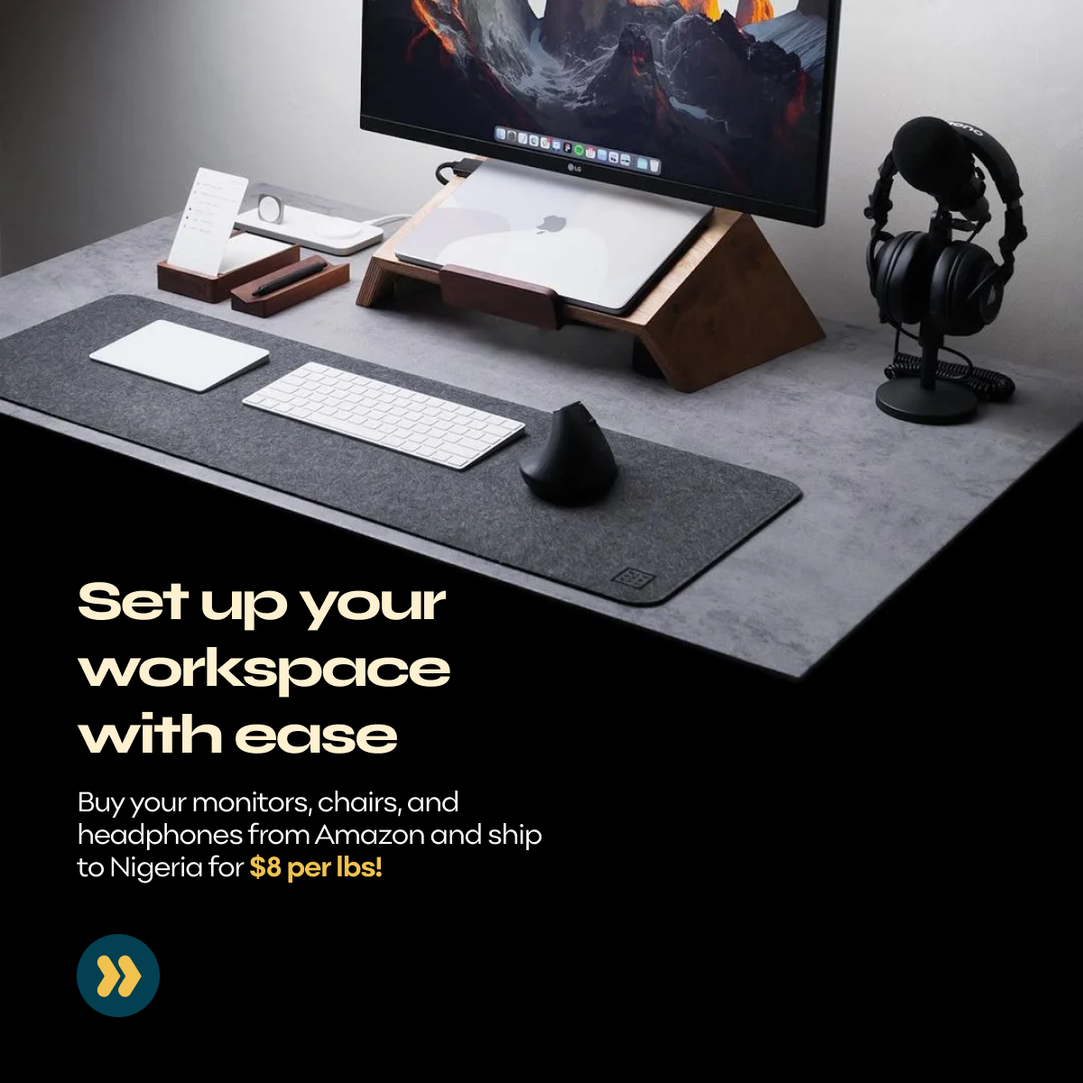 Set up your workspace with ease with Heroshe