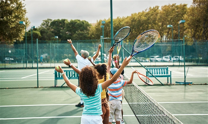 Tennis lessons for kids