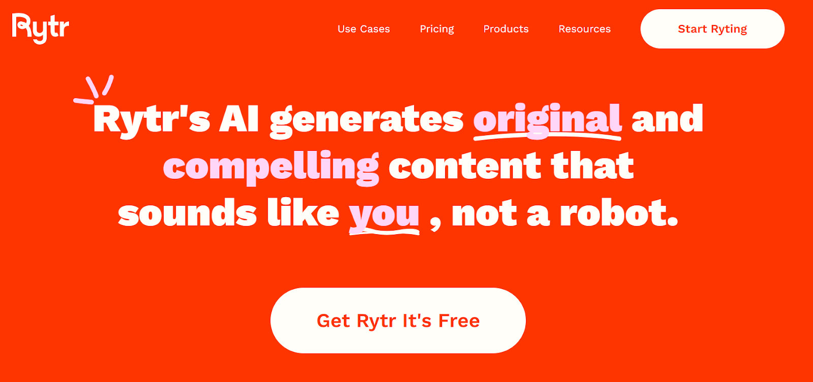 Rytr - an easy-to-use ai email generator