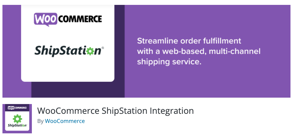 WooCommerce ShipStation Integration by WooCommerce