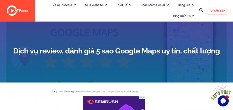 Top 7 dịch vụ đánh giá Google Map uy tín nhất hiện nay 2