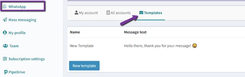 Crafting Communication: Creating and Managing Message Templates