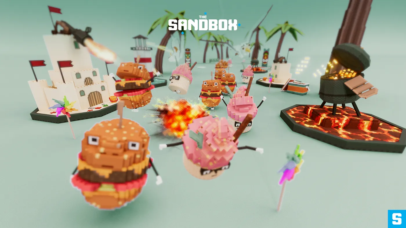 塔防游戏进入 The Sandbox！