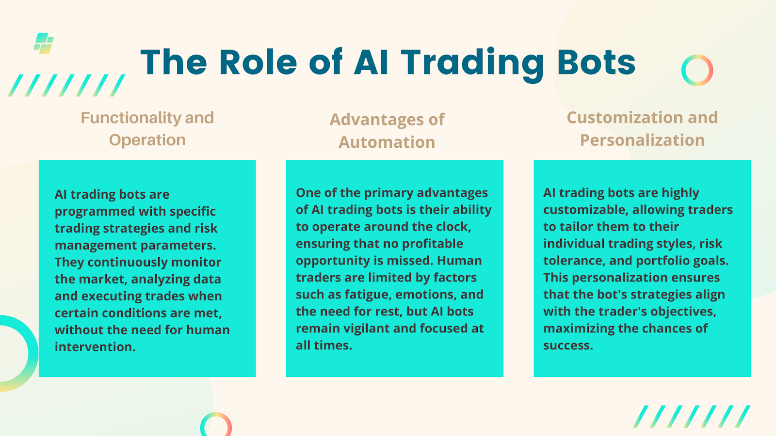The Role of AI Trading Bots | AltcoinInvestor.com