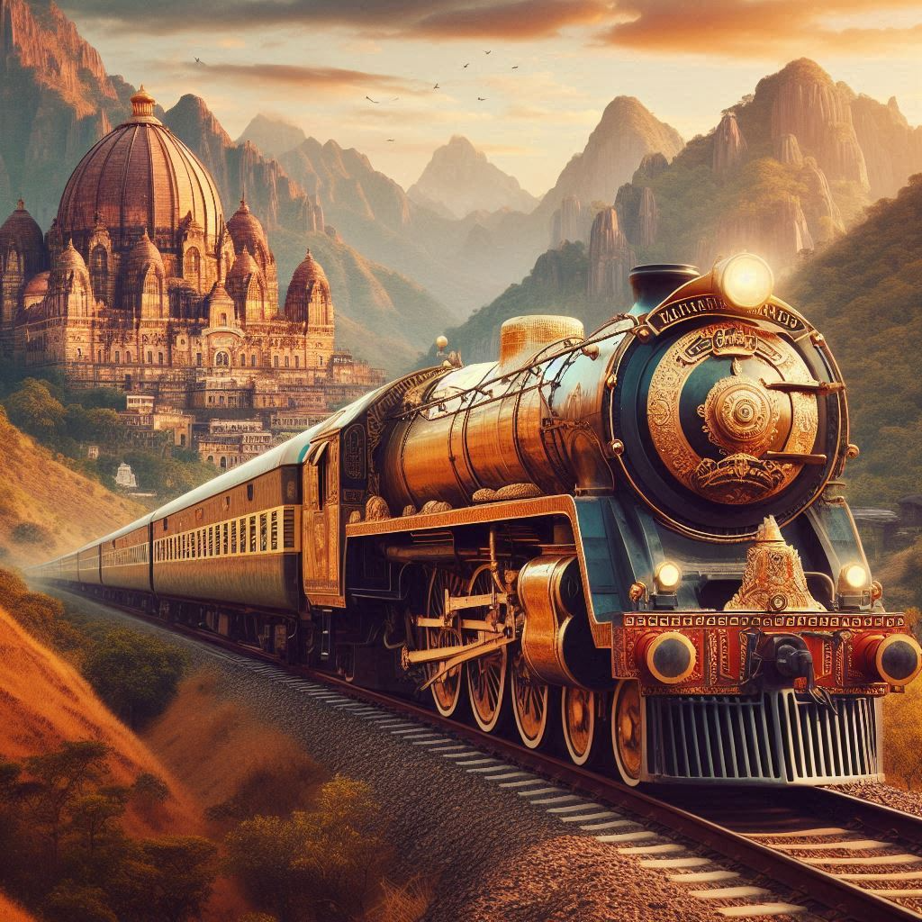 The Maharajas Express is the most luxurious way to travel across India.
