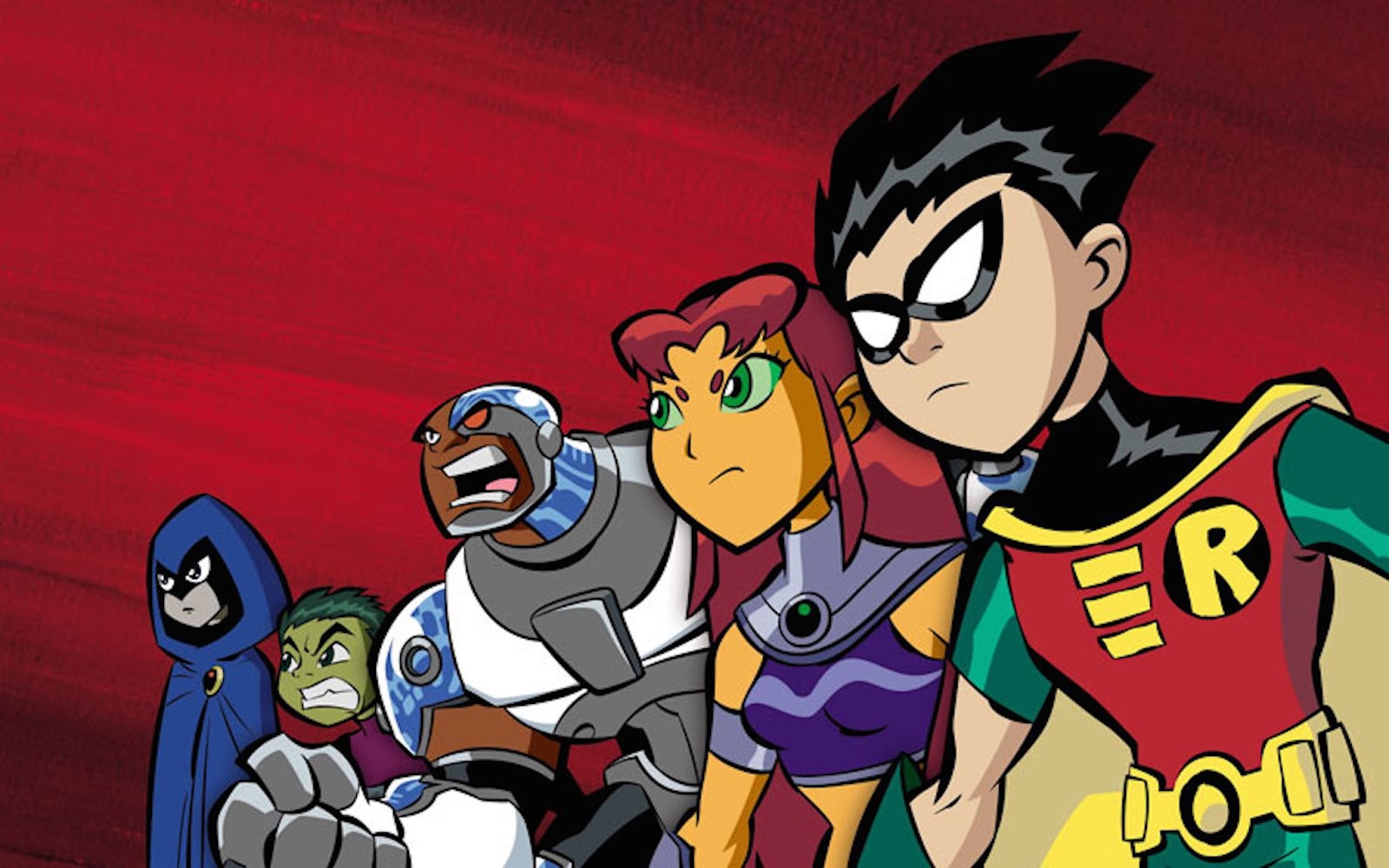 Los Jóvenes Titanes, imagen de la serie animada