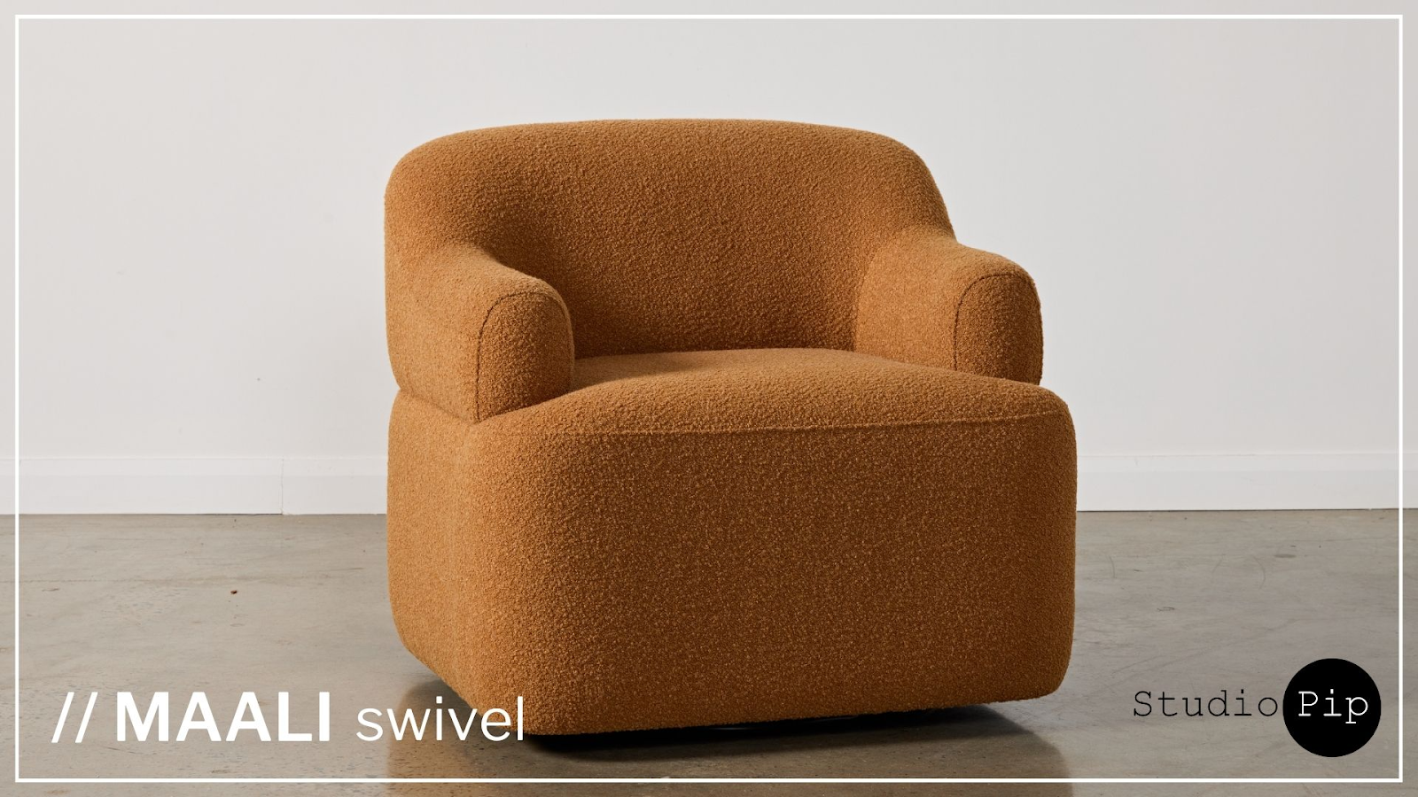 Studio discount swivel chair