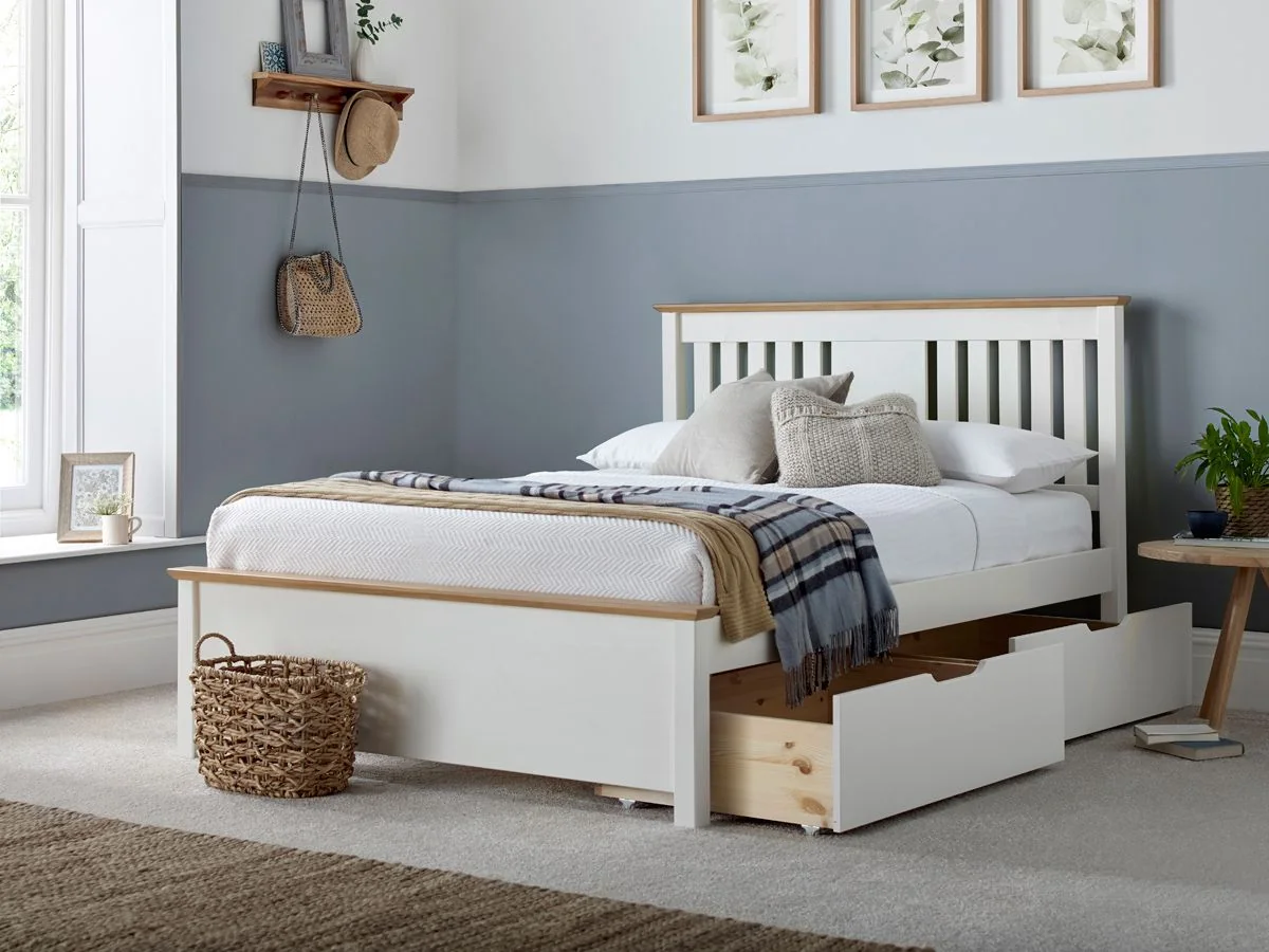 Bedmr Chester 4FT 6 Double Wooden Bed Frame.