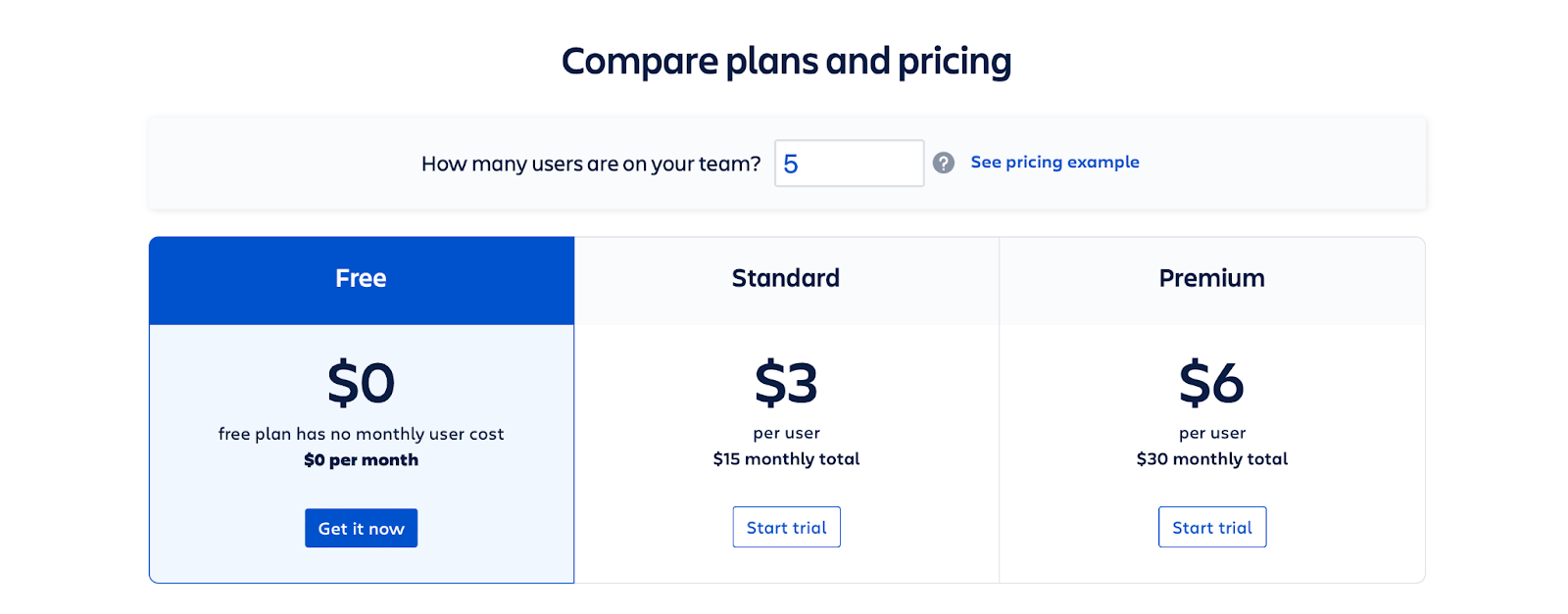 bitbucket subscription tiers