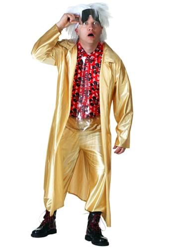doc brown costume for seniors and retirees