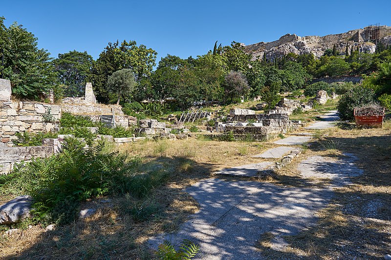 Cults and Worship of the Demeter Goddess. Sanctuary of Eleusis.