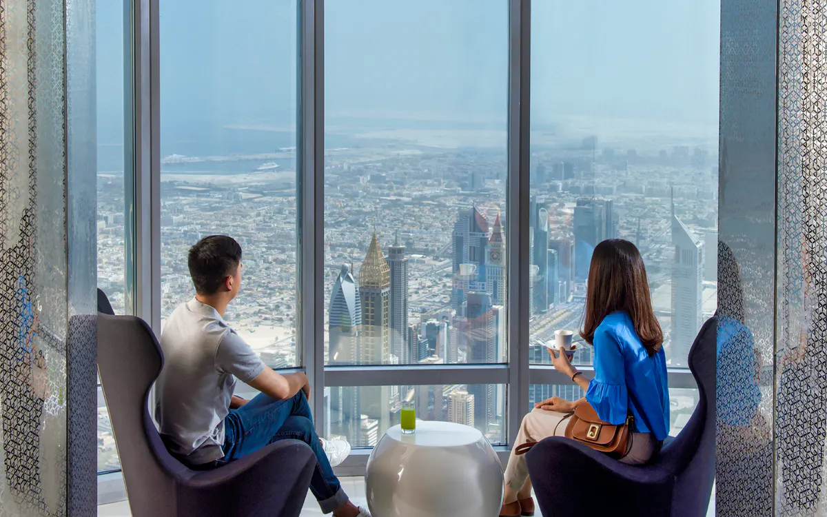 Things to do in Dubai - Lunch at Burj Khalifa