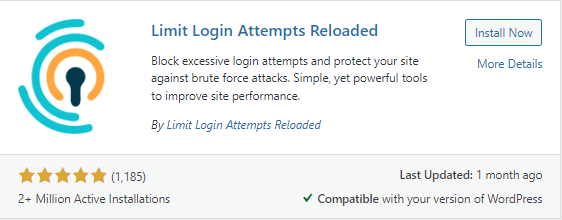 Limit login attempts