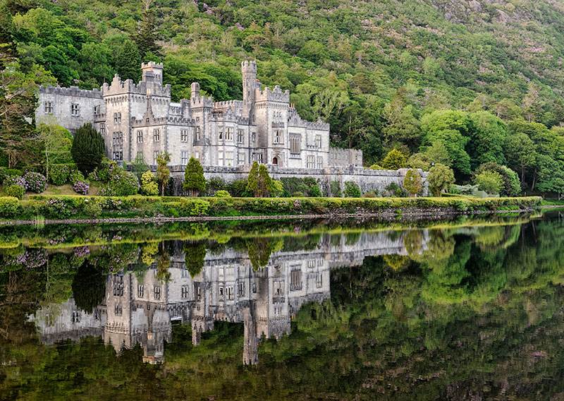 Wander through the Grounds of the Kylemore Abbey