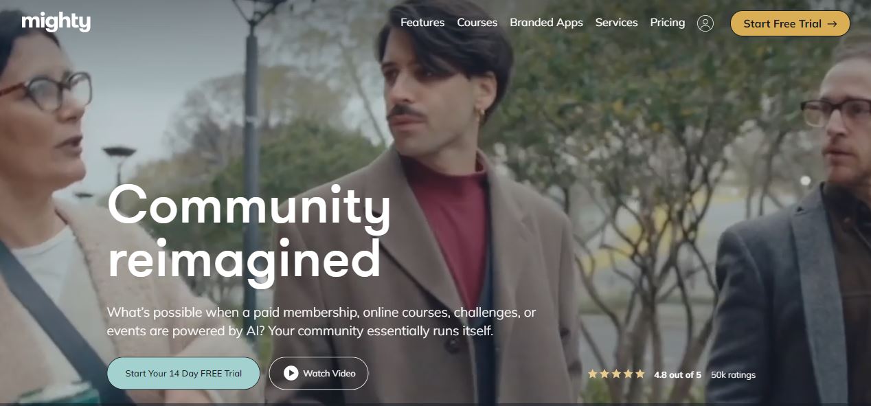 mighty networks website