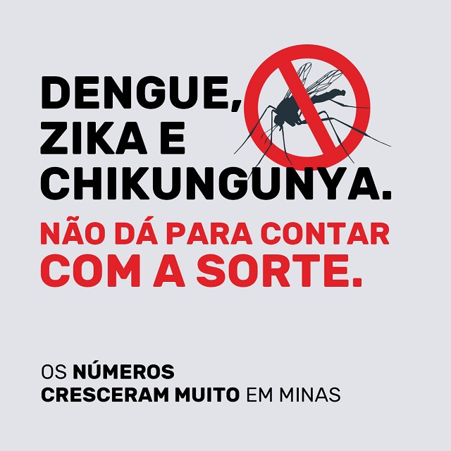 Campanha contra a dengue, chikungunya e zika - artes gráficas e banner