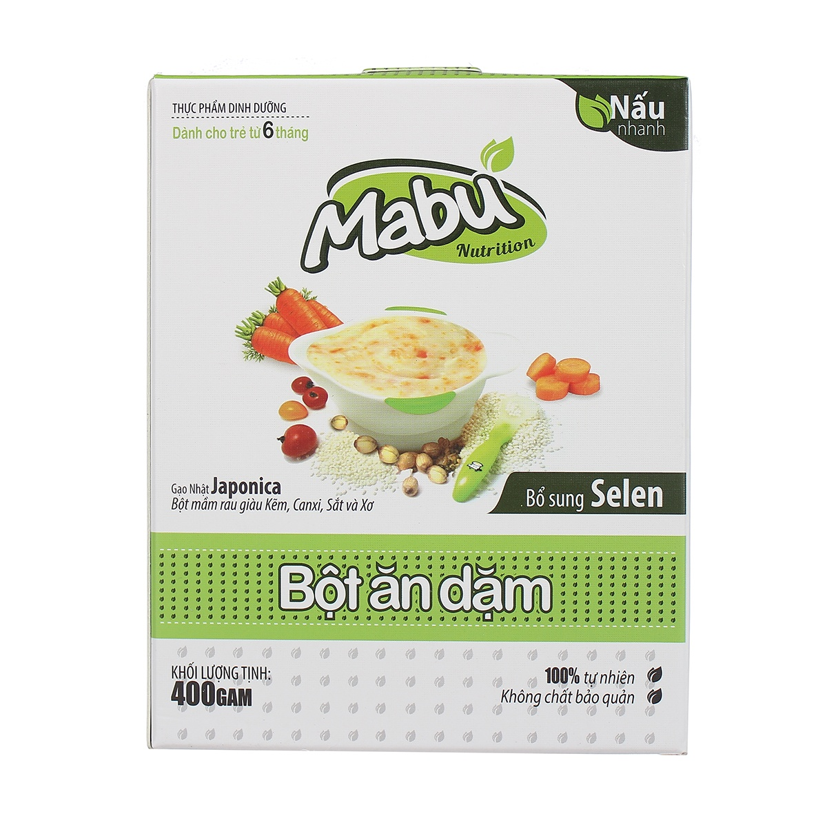 Bột Bột ăn dặm Mabu