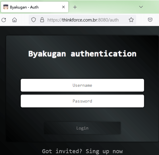 The login page (Source - Fortinet)
