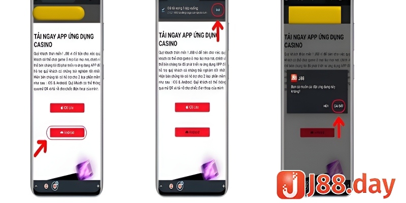 Cách thức tải app J88 Cho Android, IOS, PC Và Lưu Ý quan trọng 1