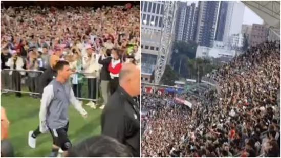 Hong Kong Messi fans erupted 