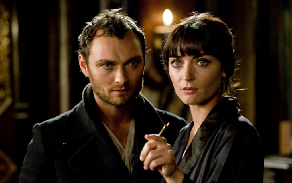 Jude Law and Sadie Frost