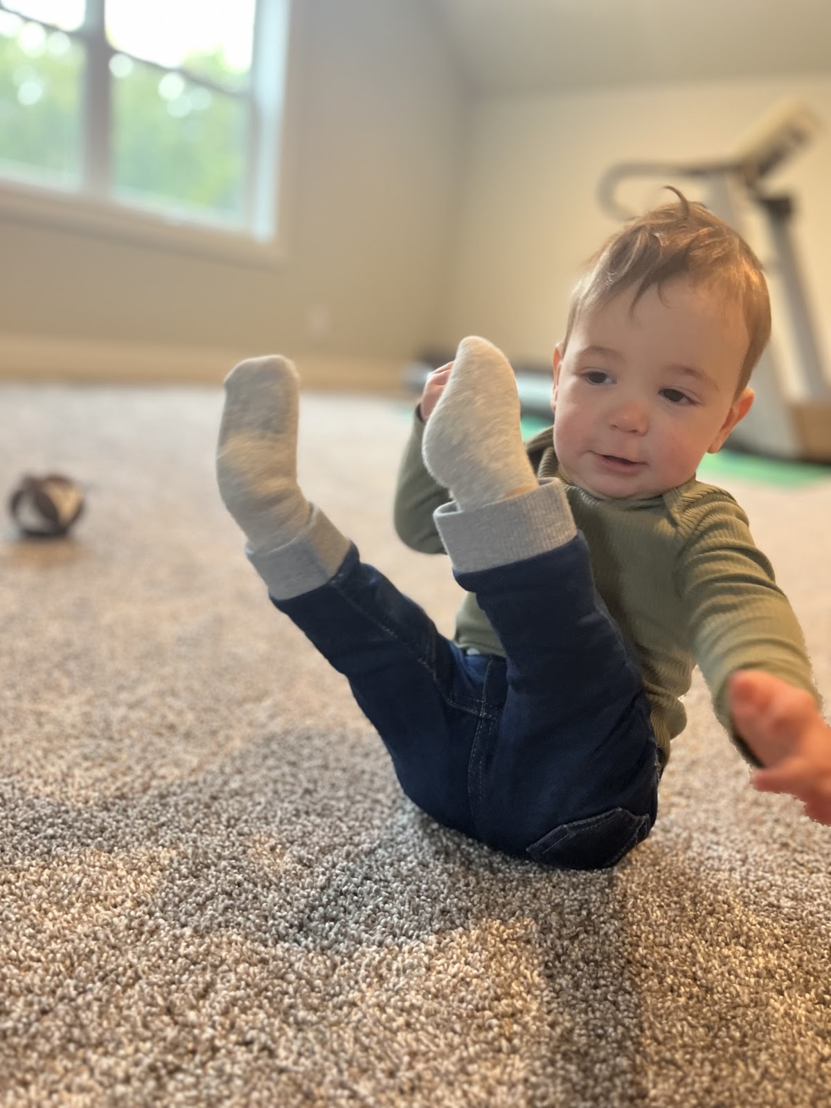 7-month-old mobility and strength