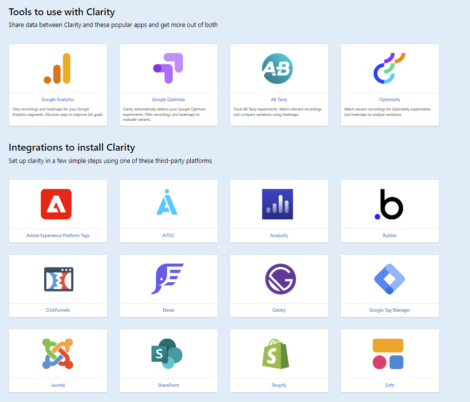 Clarity - Insight Platforms