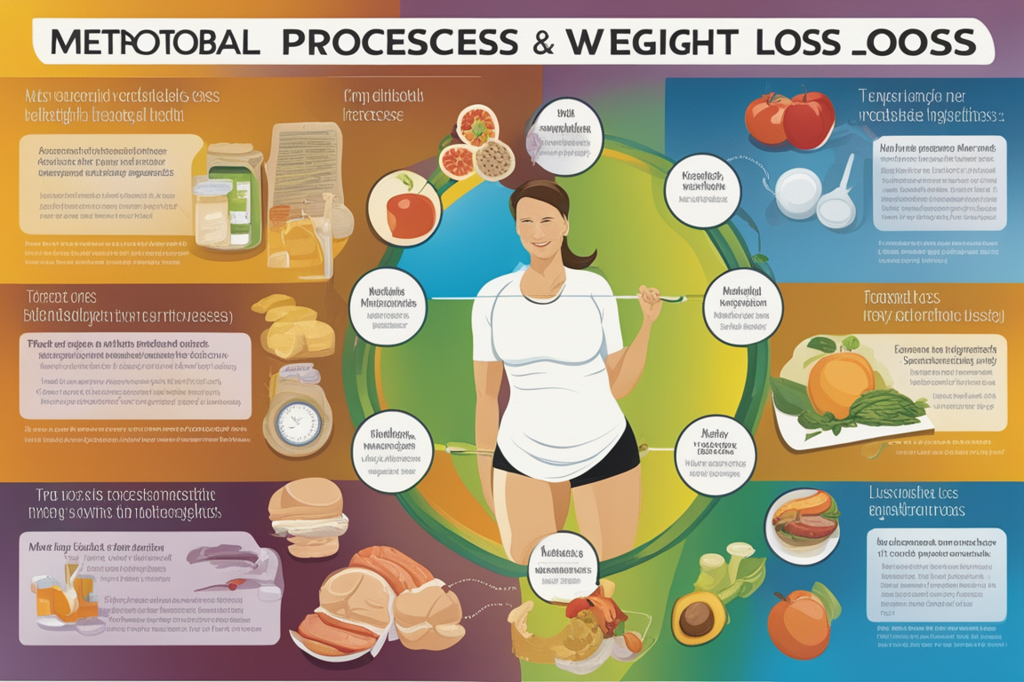 Illustration of metabolic processes