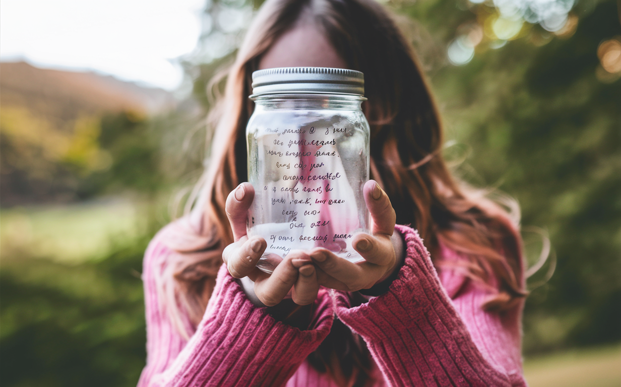 Pote com "Razões para Amar Vocês" - DIY