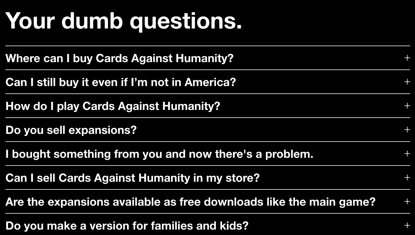 Shut Up And Take My Money For The Cards Against Humanity: Tech Edition