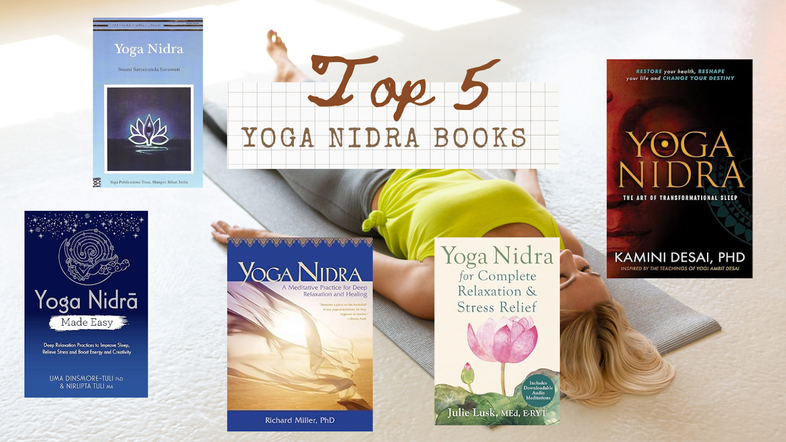 Top 5 Yoga Nidra books 